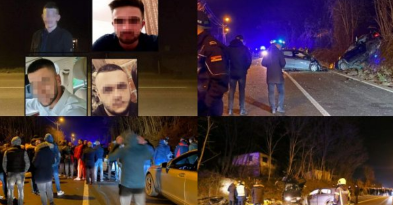 Vdesin 4 shqiptarë në Novi Pazar pas një aksidenti tragjik