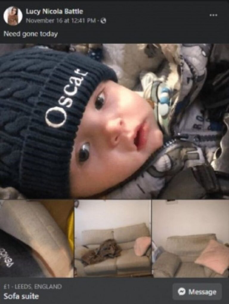 Nëna shpall gabimisht në shitje djalin e saj 7-muajsh