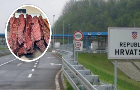 Mërgimtari niset me 50 kg mish të terur për në Itali, dënohet me 2100 euro gjobë në doganën kroate