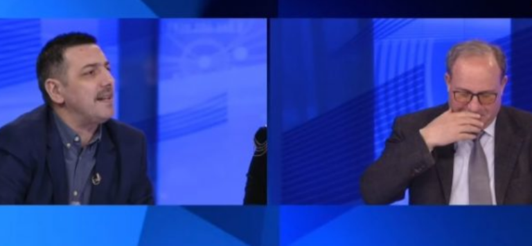 Sadri Ramabaja i flet gjermanisht në studio, ia kthen edhe Valon Syla