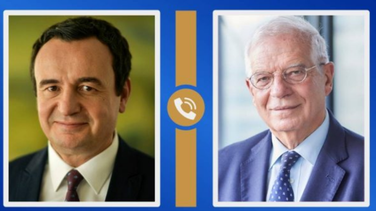 Kurti njofton Borellin se serbët e Kosovës do të lejohen të votojnë për referendumin në Serbi, tregon mënyrat