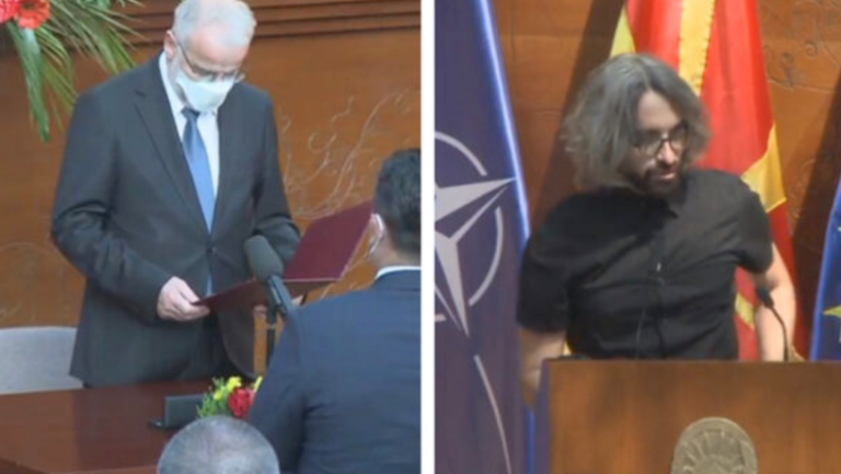 Deputeti marksist i Levicas në Maqedoni nuk lejon t’i drejtohen në gjuhën shqipe në Kuvend