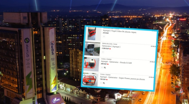 Kosovarët i ndezin “agregatët”, kriza energjetike e vendit bëhet temë në mediat ndërkombëtare