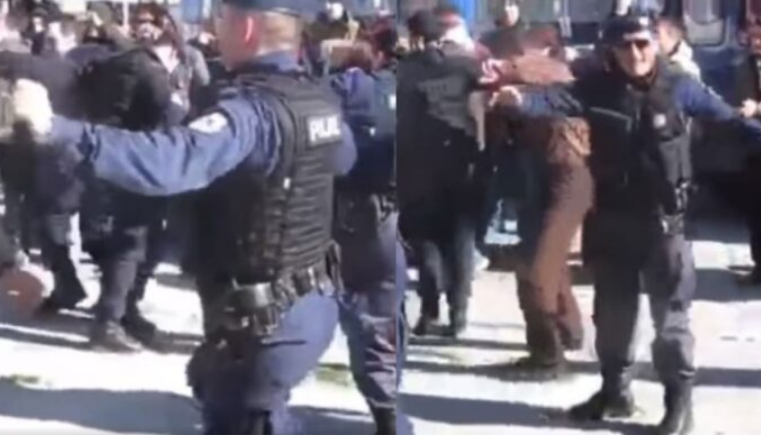 Policët i dalin në mbështetje të profesorit nga Vushtrria