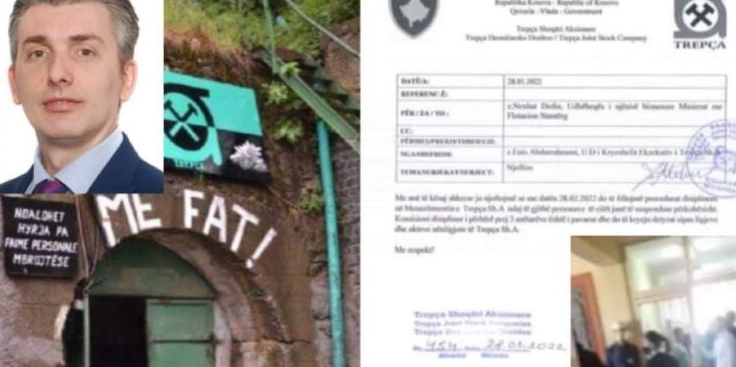 Pezullohet greva e minatorëve – dorëzohet U.D. Kryeshefi i ‘Trepçës’, zotohet se do t’i kthej në punë të suspenduarit që e sulmuan fizikisht