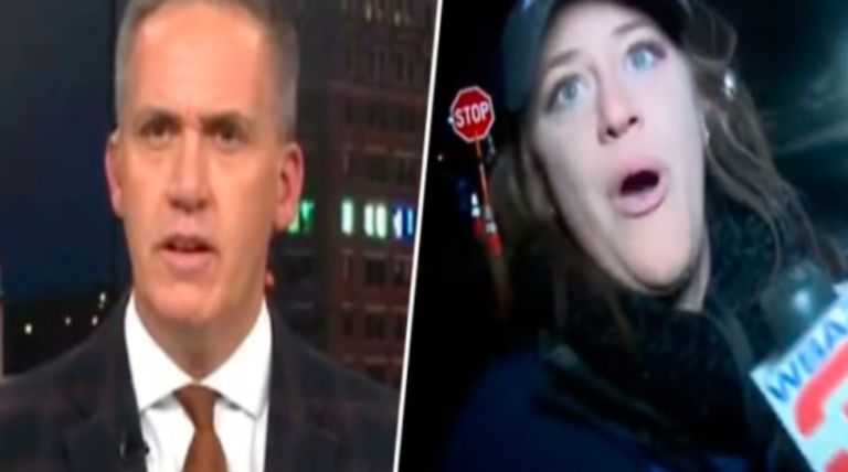 VIDEO/ Gazetarja përplaset nga një makinë teksa po raportonte live