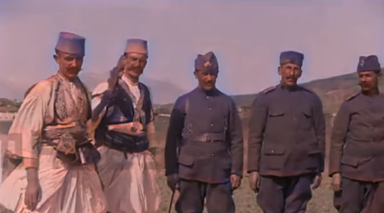 Publikohen pamje të rralla të ushtarakëve shqiptarë gjatë vitit 1917
