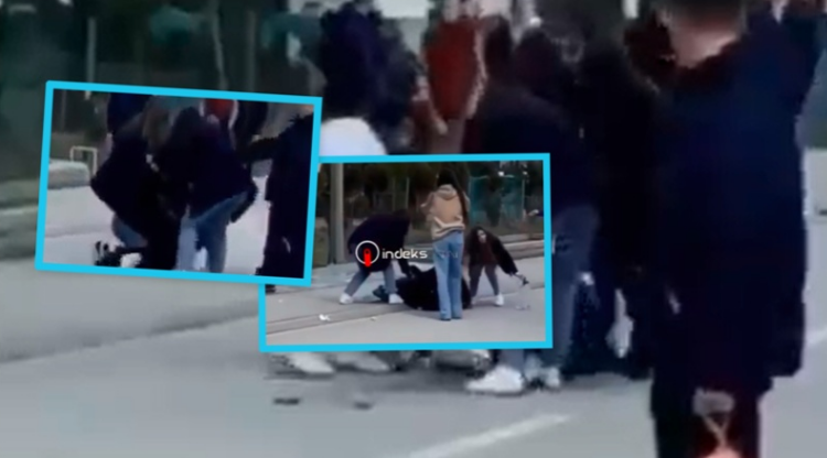 Bëhen ‘trosh’ dy vajza në Deçan: Rrahën në mes të rrugës dhe shtrihen për toke