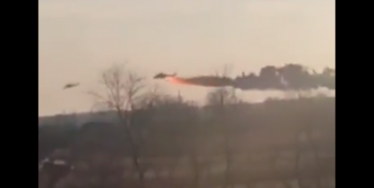 Ukraina rrëzon në tjetër helikopter rus, publikohen pamjet +18