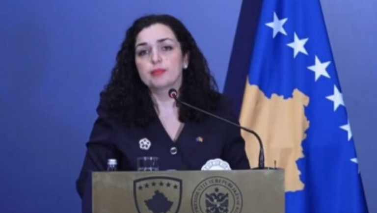 Rusia ka tendencë destabilizimin e rajonit, jo vetëm të Ukrainës, thotë presidentja Osmani