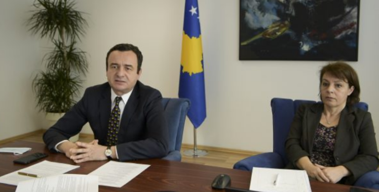 Raportohet se Kurti ia kërkoi dorëheqjen Gervallës, flet ministri Peci