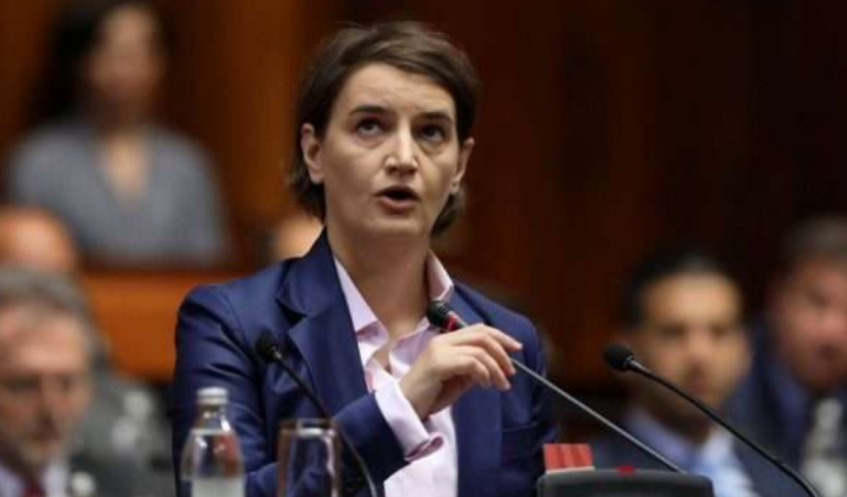 Kryeministrja e Serbisë e tërbuar, s’përmbahet me deklaratat kundër Kosovës
