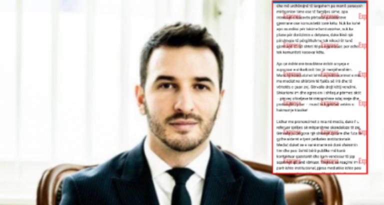 Ekskluzive | Konsulli i shkarkuar i shkruan Kurtit, i tregon për skandalet dhe shkeljet e ministres Gërvalla