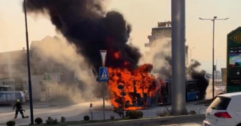 Digjet autobusi në kryeqytet