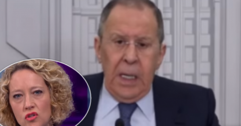 “Më shiko në sy”, “Po e luan drejtuesen e një talk show”, gazetarja britanike përplaset keq me Lavrovin