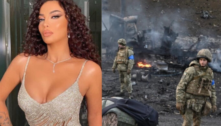Këngëtarja Rovena Stefa kundër Ukrainës: Kanë mbështetur serbët gjatë luftës në Kosovë e kanë dërguar mercenarë kundër nesh