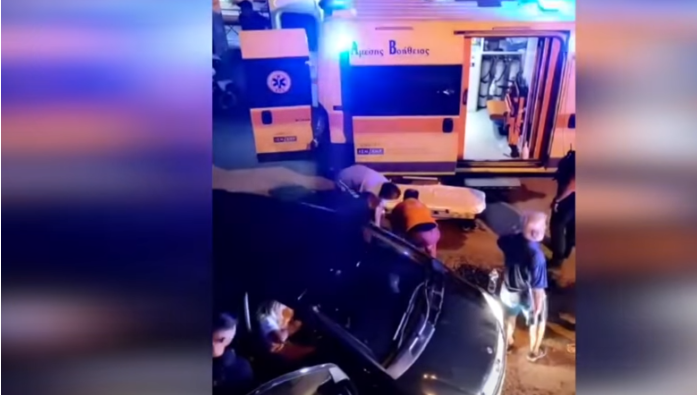 Momenti i vrasjes së shqiptarit në Athinë: ‘Koka’ e bandës i shtrirë në mes të rrugës