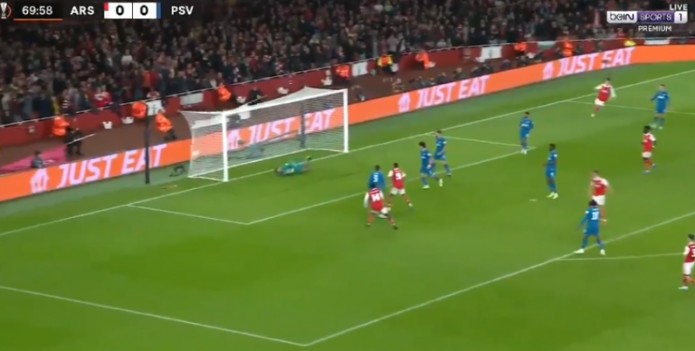 Xhaka shënon gol fantastik ndaj PSV-së (VIDEO)