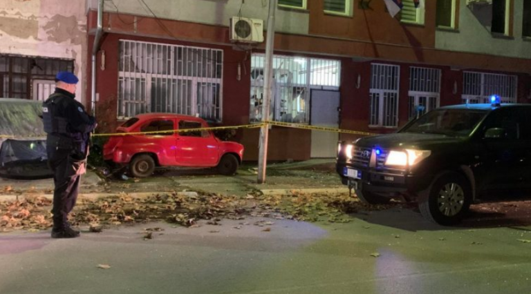 Dyshohet për sulm me shok-bombë ndaj një njësiti të EULEX-it në veri