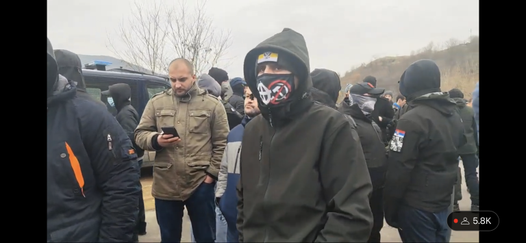 Shpërthim në protestën në Jarinjë
