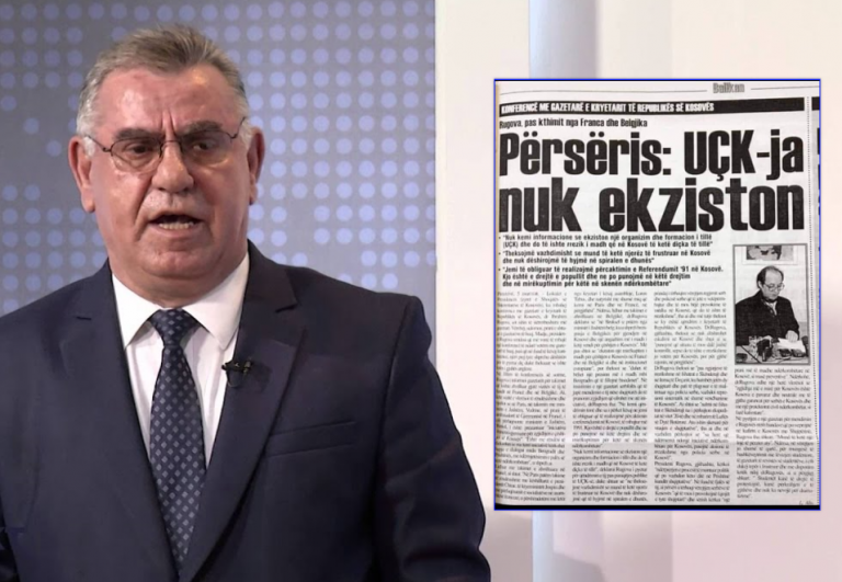 “UÇK nuk ekziston”, Koci kujton deklaratat e Rugovës: Historia është mësuesja e jetës