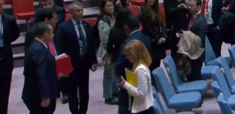 Daçiq i afrohet fizikisht delegacionit të Kosovës në OKB pas përfundimit të seancës, provokon Gërvallën