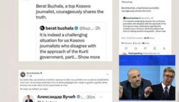 AGK reagon pas fushatës me fotomontazhe ndaj gazetarëve Buzhala, Kabashi dhe Hamidi