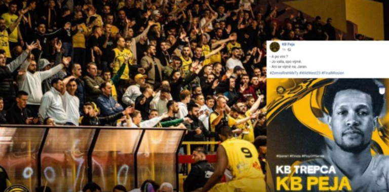 “A po vini? Ani se vijmë na”, KB Peja me mesazh direkt provokon pak për KB Trepçën para finales