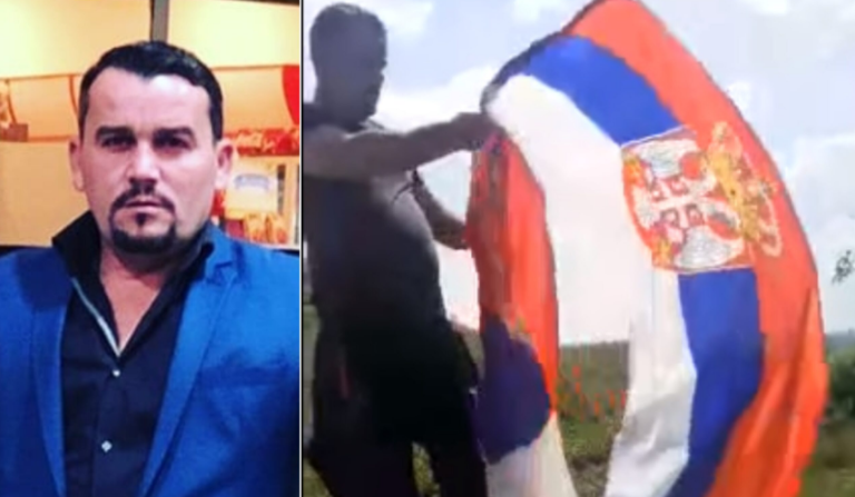 Mitrovicasi nga Boletini nuk zmbrapset – thotë se do t’ua largojë për ditë serbëve flamurin: “Rrafsh me bager e bëj”