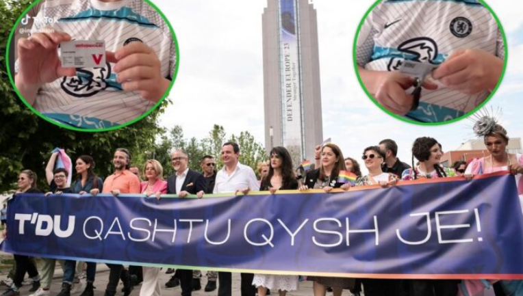 Reperi largohet nga VV’ja për shkak të prezencës së Kurtit në Paradën e Krenarisë, e shqyen kartën e anëtarësisë me gërshërë