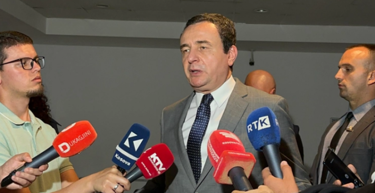 Kurti deklarohet për herë të parë pas ultimatumit dy ditor të SHBA-ve, injoron deklarimet e Escobarit