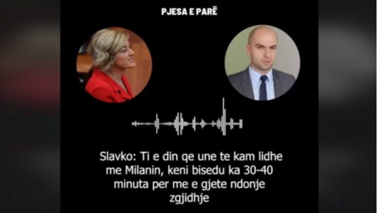 Audio-përgjimi mes Mimoza Kusarit e Slavko Simiqit, zbulohet biseda e shefes së deputetëve të VV’së me Milan Radojiçiqin