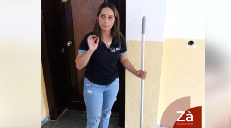 ‘’S’e kam paramendu që vij në këtë punë’’ – kjo është Blerina që kreu shkollim për farmaci e filozofi e tash punon pastruese