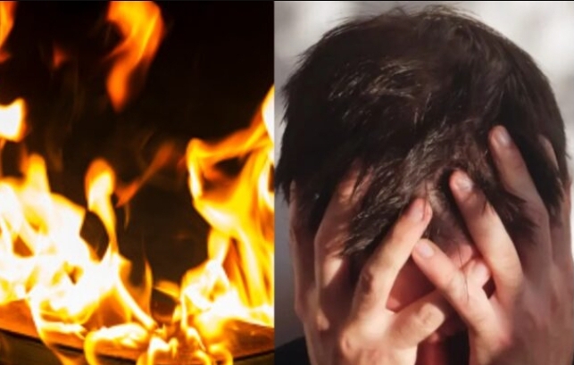 Babë e bir kapen për fe, 49-vjeçari ia djeg rrobat të birit dhe i hedh benzinë në trup