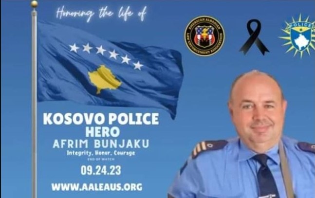 Mblidhen mbi 30 mijë euro për të ndihmuar familjen e policit të rënë në veri