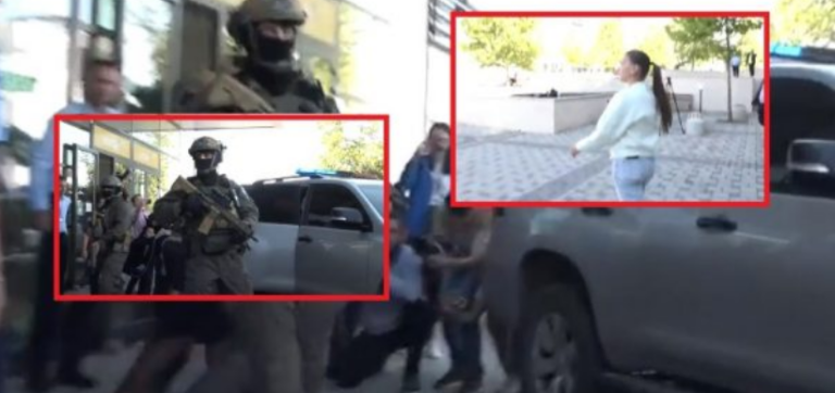Nxirren nga Gjykata dy serbët e arrestuar, motra e njërit bërtet, vrapon pas makinës