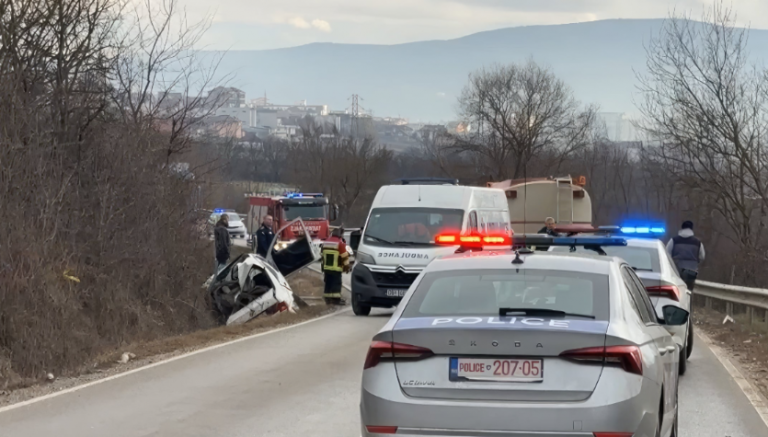 Pamje nga aksidenti ku mbeti i vdekur një 35-vjeçar