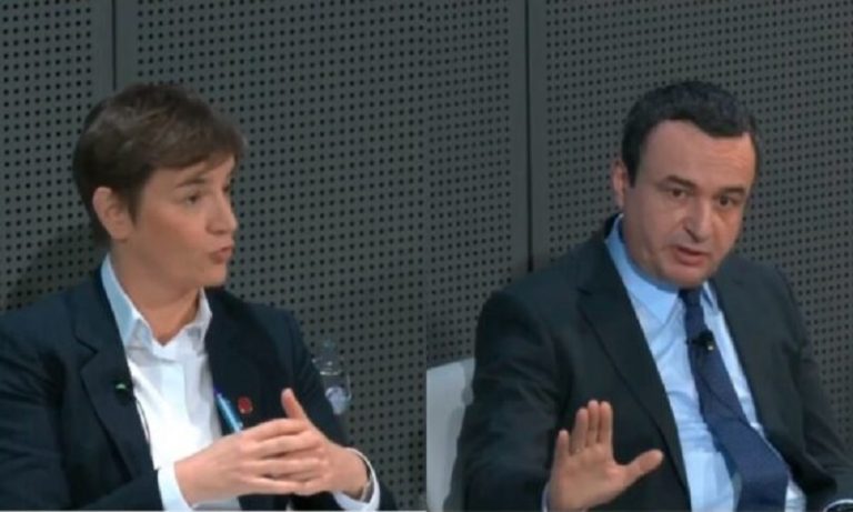 “Pjesë e Serbisë”, ” Vendi im quhet Republika e Kosovës”, Kurti e Bërnabiq përplasen pak në Londër