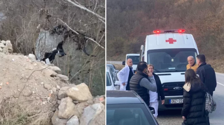 “Oh kuku baba bre…”/ Publikohen pamjet nga vendi ku dyshohet se ra aksidentalisht i moshuari që humbi jetën në lumin Morava