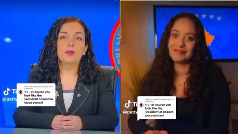 Gruaja latine që pretendon se është ‘kopje’ e presidentes Osmani