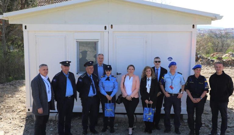 EULEX-i ndihmon për riaktivizimin e nënstacionit të Policisë së Kosovës në Suhodoll
