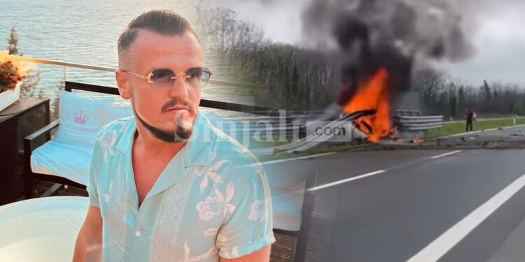 Ferrari në flakë: Kosovari nga Juniku vdes në aksidentin e rëndë në Itali, flet vëllai i tij