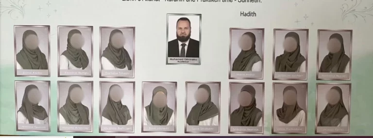 Profesori i Medresesë mbulon komplet fytyrat e nxënëseve të gjeneratës që e përcolli