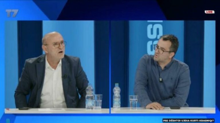 ‘Laper, pis’, ‘Ik atje, mshele’: Debat i ashpër mes Shkëlzen Gashit dhe Bilall Sherifit