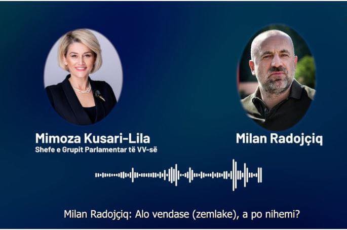 ‘Alo zemlajk’: Publikohet një pjesë e bisedës në mes të Mimoza Kusarit dhe Milan Radojçiqit