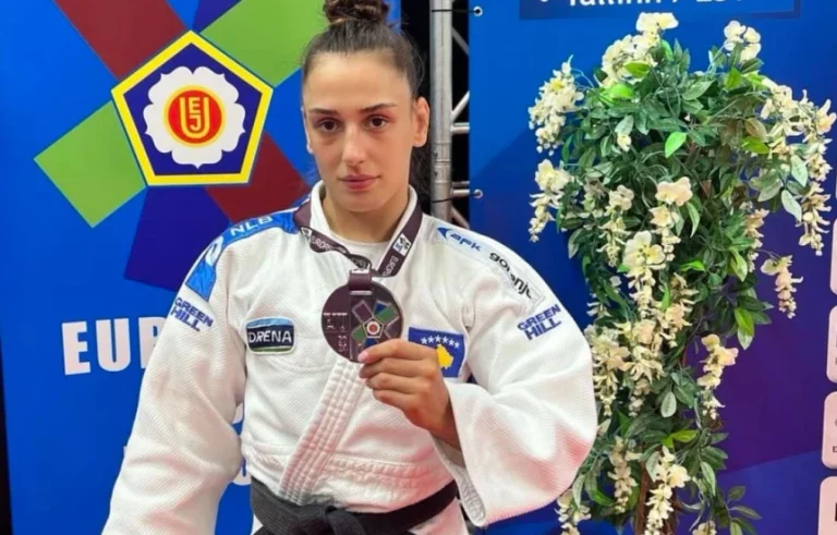 Flaka Loxha fiton medaljen e bronztë në European Open në Estoni