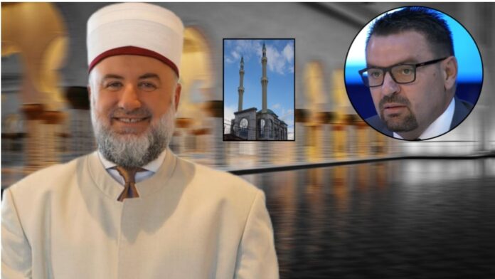 Gashi i akuzoi se xhamia u financua nga Serbia, imami Musliu: Populli i ynë e ka financuar, do ta padisim