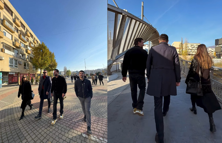 Lumbardh Salihu takon aktivistët LDK-së në Mitrovicë, viziton edhe veriun e qytetit