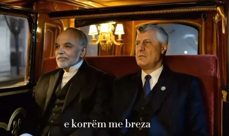 Djali i Thaçit publikon një video të ish-presidentit me Ismail Qemalin, të krijuar me Intelegjencë Artificiale