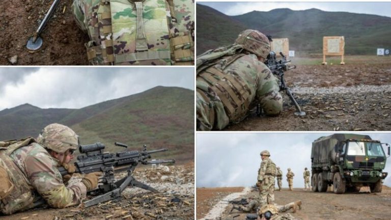 Gatishmëria në nivel: Ushtarë amerikanë të KFOR-it stërviten në Gjakovë